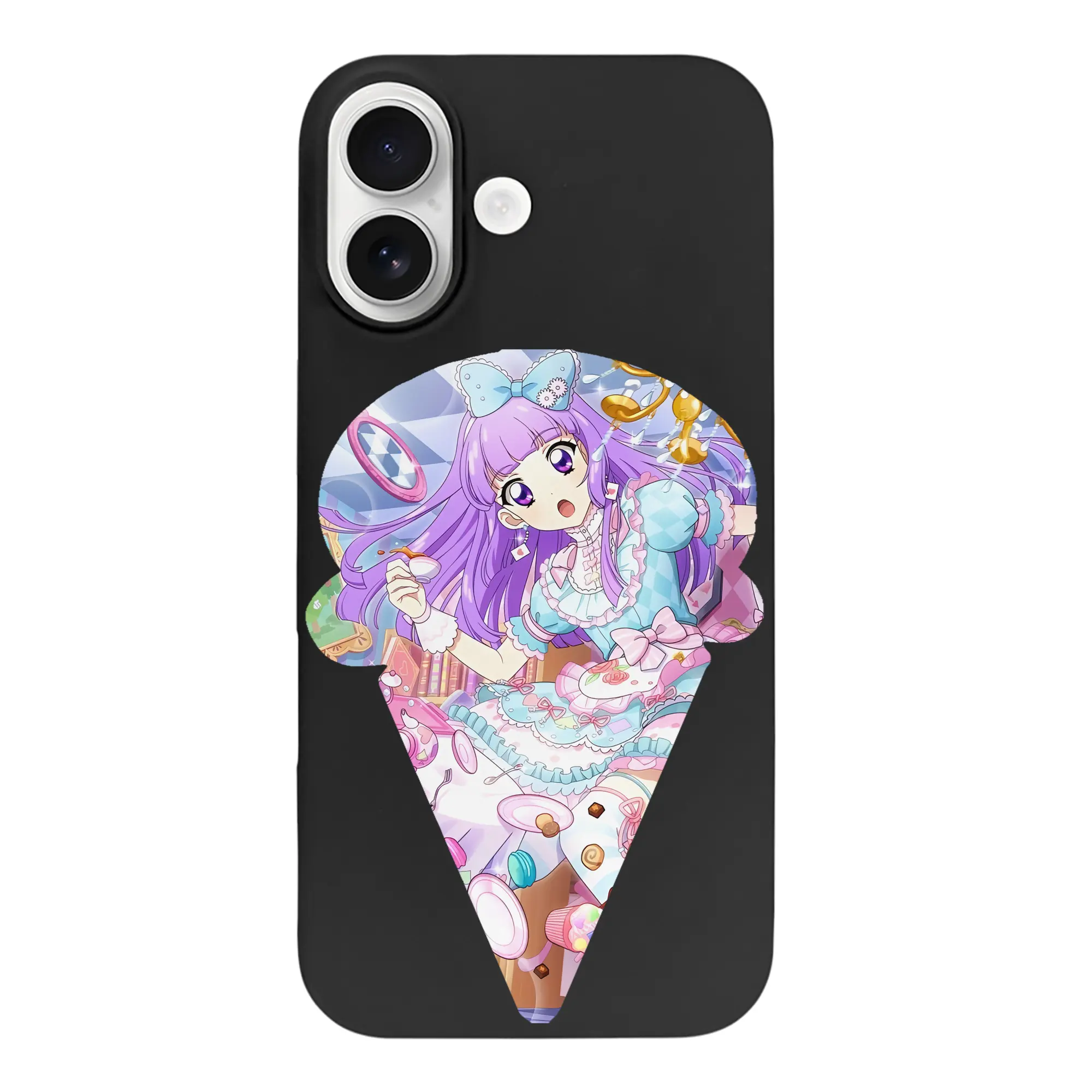 アイカツ グッズ 氷上 スミレ - iPhone 17 シリーズ シリコンケース 薄型 耐衝撃 指紋防止 ソフトタッチカバー 精密フィット 傷防止 保護ケース iPhone 17/17 Air/17 Pro/17 Pro Max 対応